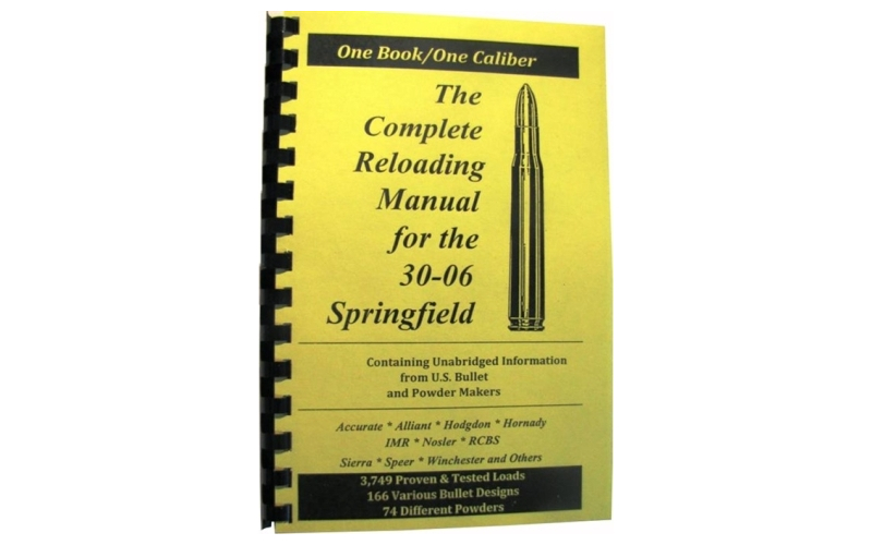 Loadbooks Usa, Inc. Loadbook-30-06 springfield